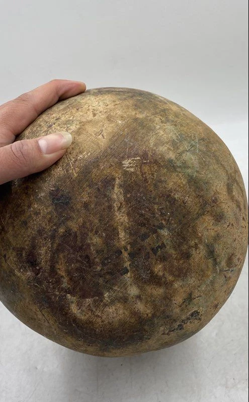 Vintage Style Decorative Pottery Vase with Twine and Bead Accent – Rustic Ceramic Home Décor Vessel